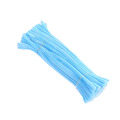 Factory sale 6mm*30cm Polyester pipe cleaner diy chenille stem for art